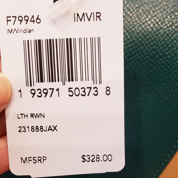 COACH CROSSGRAIN LEARHER ROWAN SATCHEL  MLTI/CLR - Picture 8 of 8